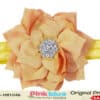 Yellow fashionable hairband for girls birthday, bright and stylish wear