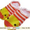 Yellow orange baby socks for toddlers festive wear soft comfortable