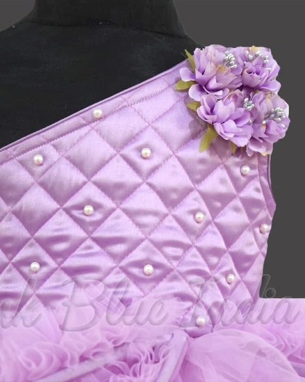 Cute butterfly themed frock for baby girl birthday party colorful outfit
