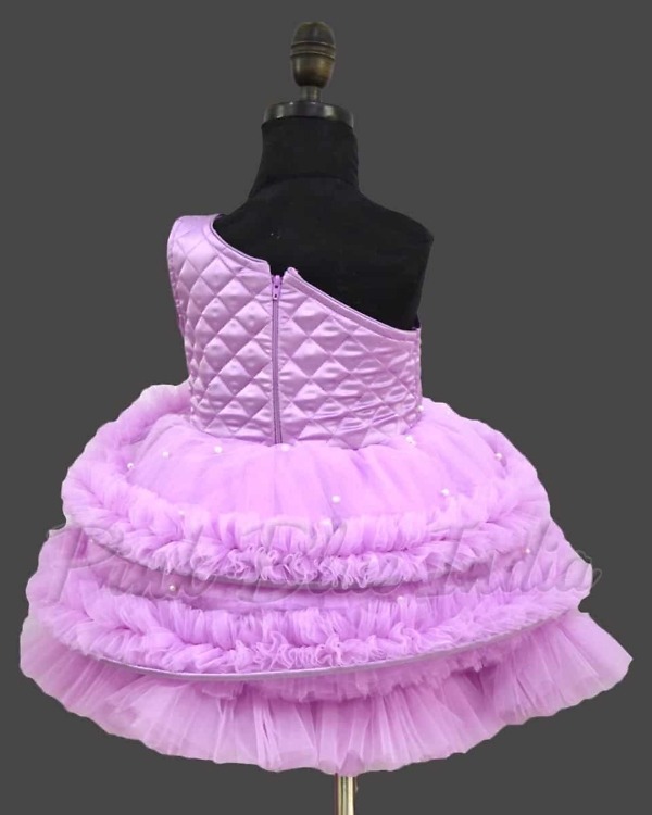 Butterfly theme birthday frock for baby girl cute colorful party outfit