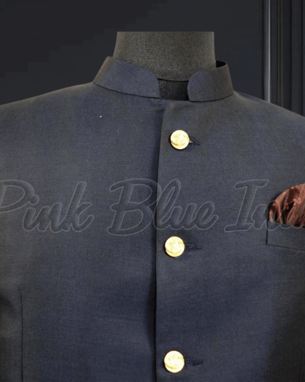 Father son Jodhpuri suit for wedding ethnic matching outfit by Pink Blue India