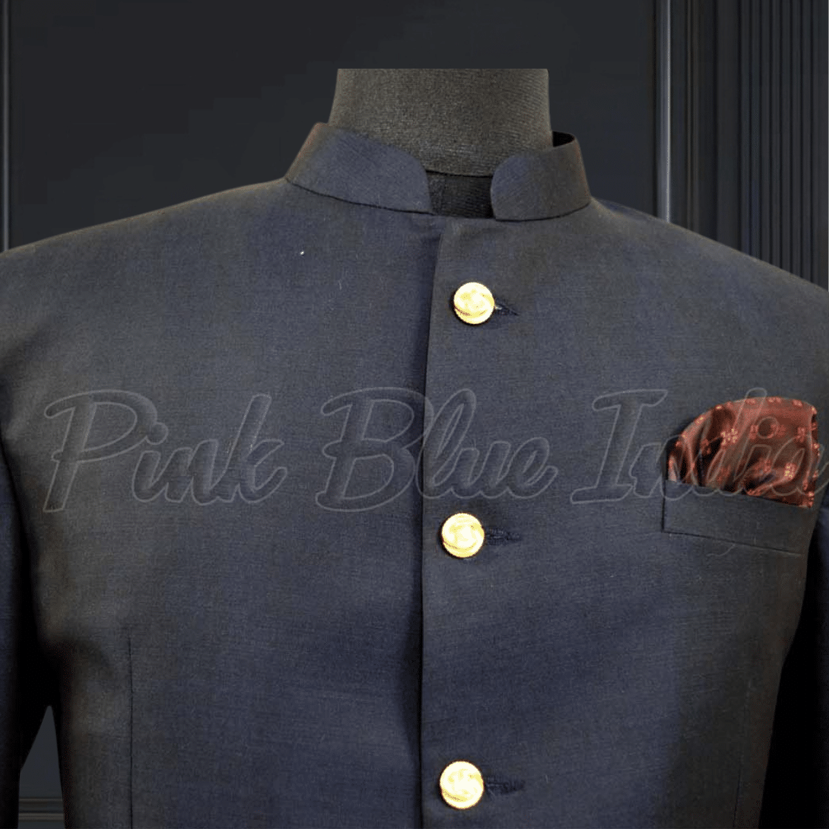 Father son Jodhpuri suit for wedding ethnic matching outfit by Pink Blue India