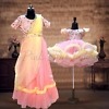 Mother baby coordinated naming ceremony outfit festive wear elegant matching look