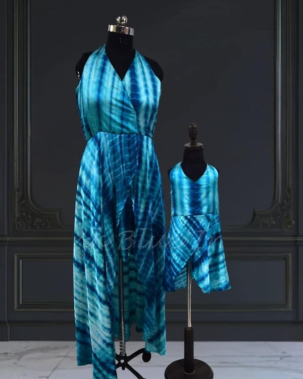 Family matching dresses for celebration, elegant coordinated outfits