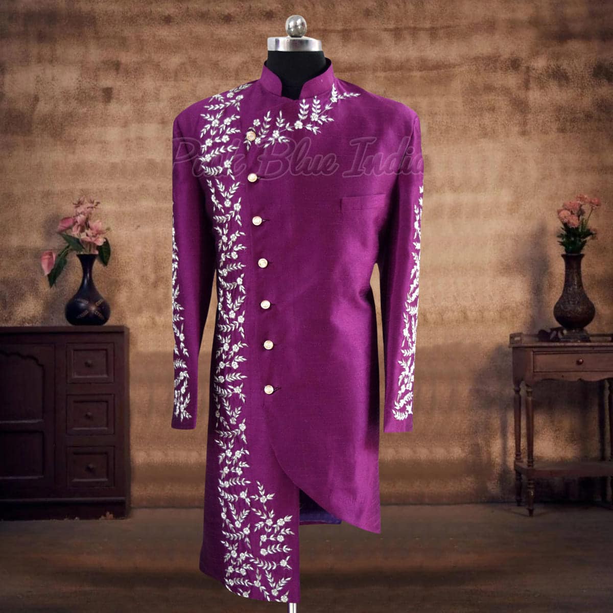 Father and son sherwani outfit for wedding festive wear elegant matching look