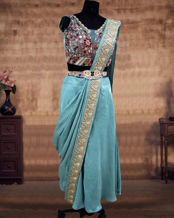 Girls designer party gown elegant birthday wear stylish premium look