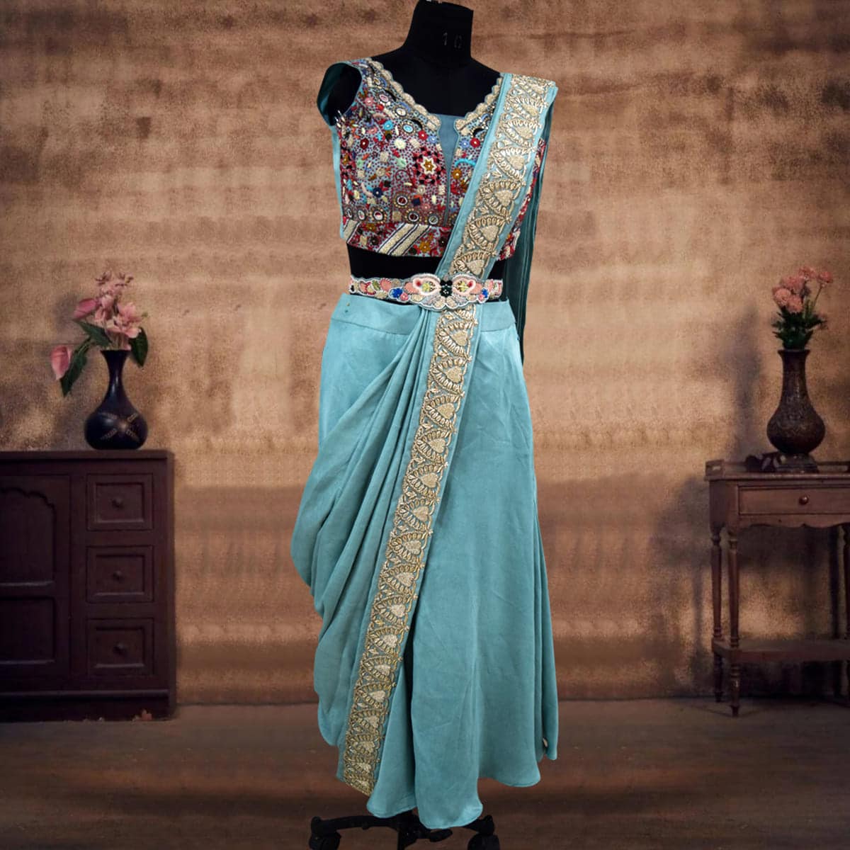 Girls designer party gown elegant birthday wear stylish premium look