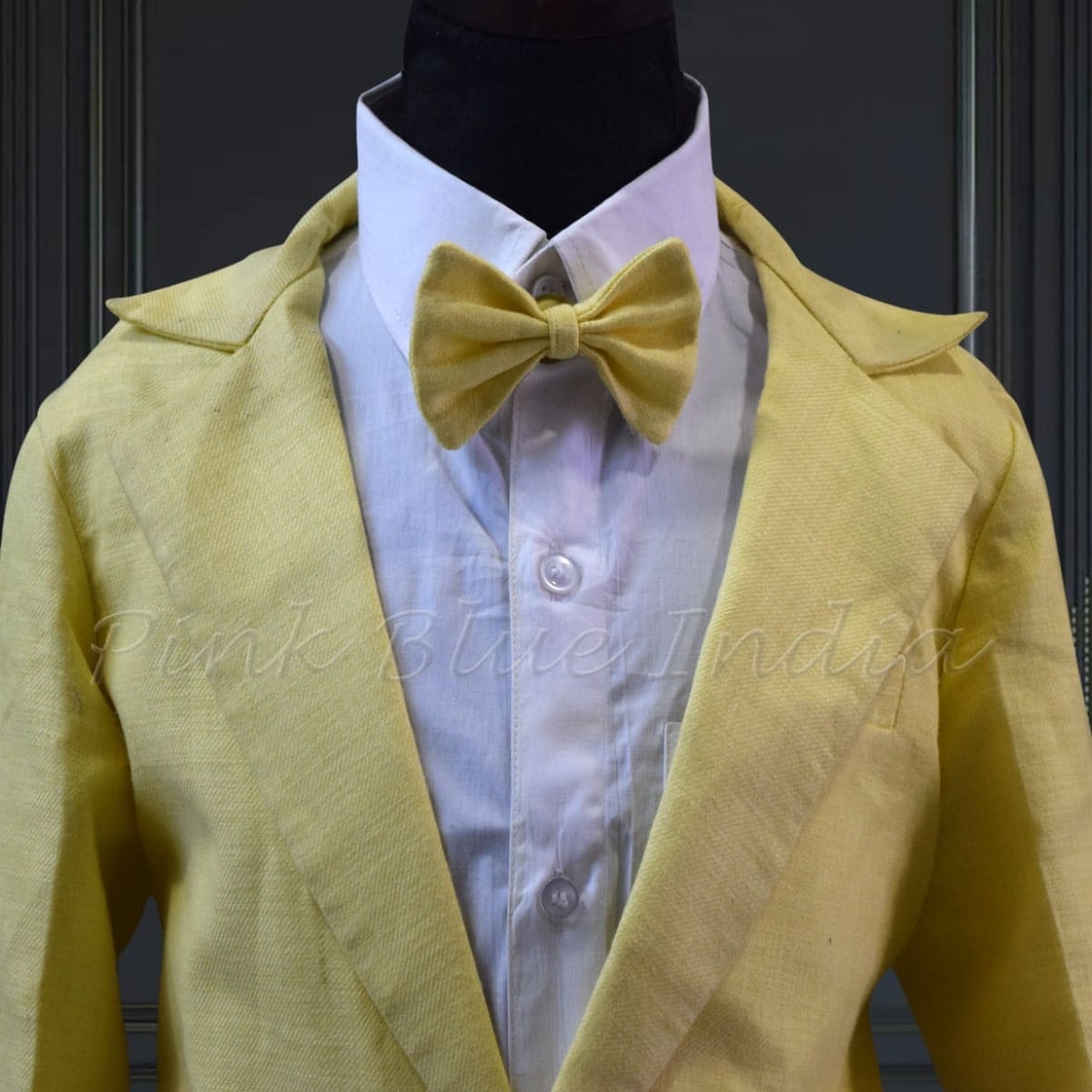 Linen suit set for baby boy, wedding party wear, comfortable stylish outfit