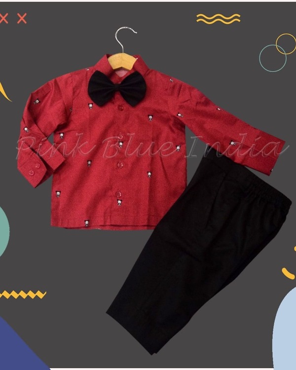 Baby boy mickey theme birthday outfit for party celebration cute cartoon look