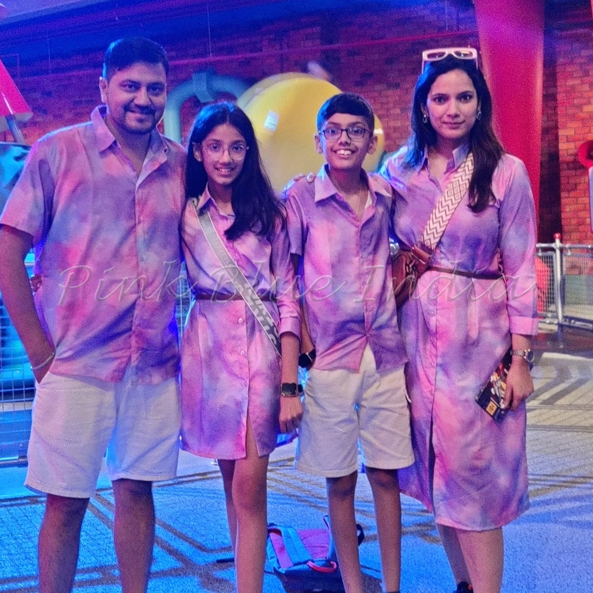 Matching shirts for family holiday, dad mom kids combo, stylish & fun